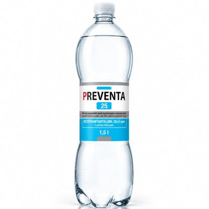 Preventa 25ppm deuterium depleted still water 1.5 litre bottle